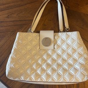 Kate spade white shoulder bag.